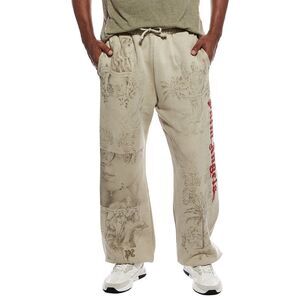 Palm Angels Mens  Sweatpant, Tan